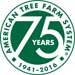 American Tree Farm System 75th anniversary logo